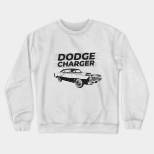 Dodge Charger Classic Car outline Crewneck Sweatshirt